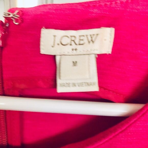 J Crew Factory Pink Sleeveless Midi Dress‎ / Sz M - Picture 7 of 8